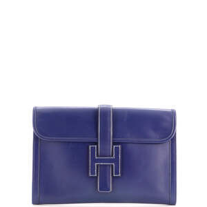 Hermes PM Jige Clutch Box Calf